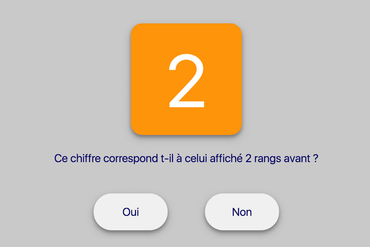 Une astuce vous aidera à réussir ce test M2Back numériqe posé aux psy0 Air France