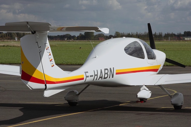 DA40 utilisé à l'EPAG pour le VFR