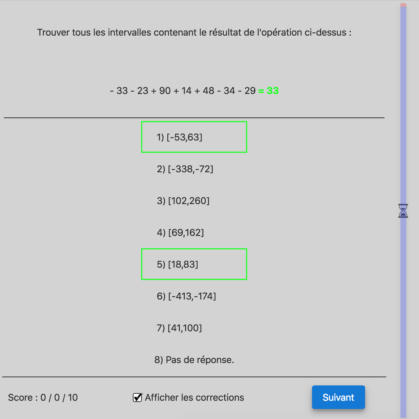 Calcul mental 4