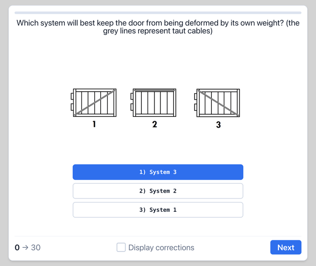 Mechanical Reasoning - Airline pilot psychometric test online on Pilotest