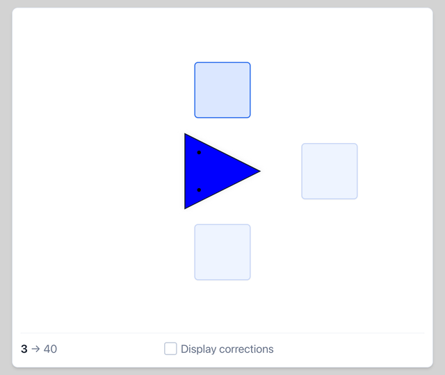 DLR - SKT - Triangles - Airline pilot psychometric test online on Pilotest