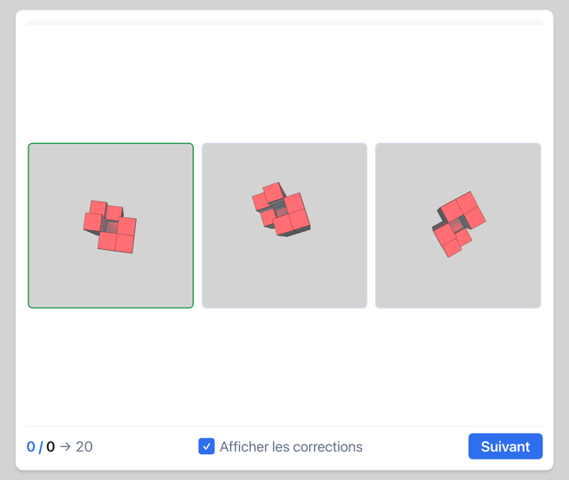 Empilements - Test psychotechnique pilote de ligne sur Pilotest