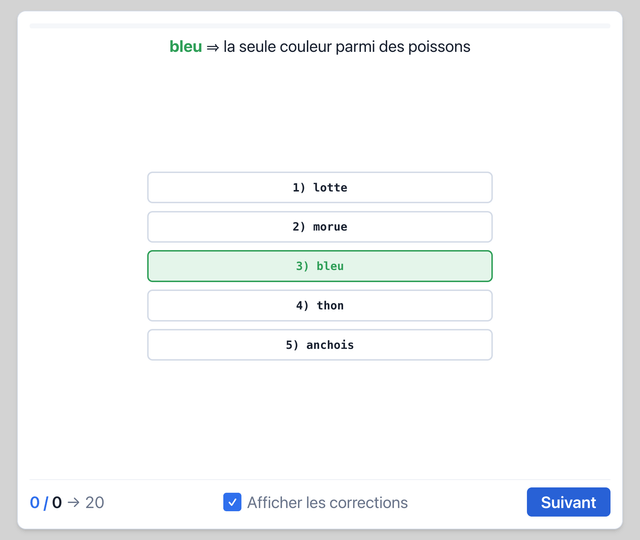 Trouvez l'intrus @Air France - Test psychotechnique pilote de ligne sur Pilotest