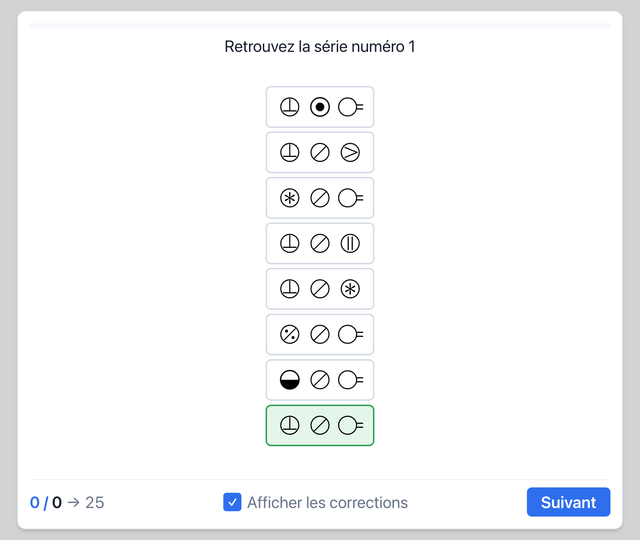 Test de Mémoire - Test psychotechnique pilote de ligne sur Pilotest