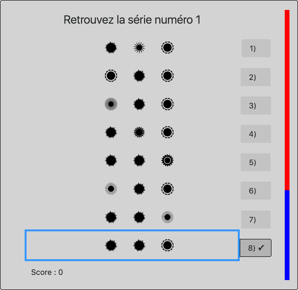 Test de Mémoire