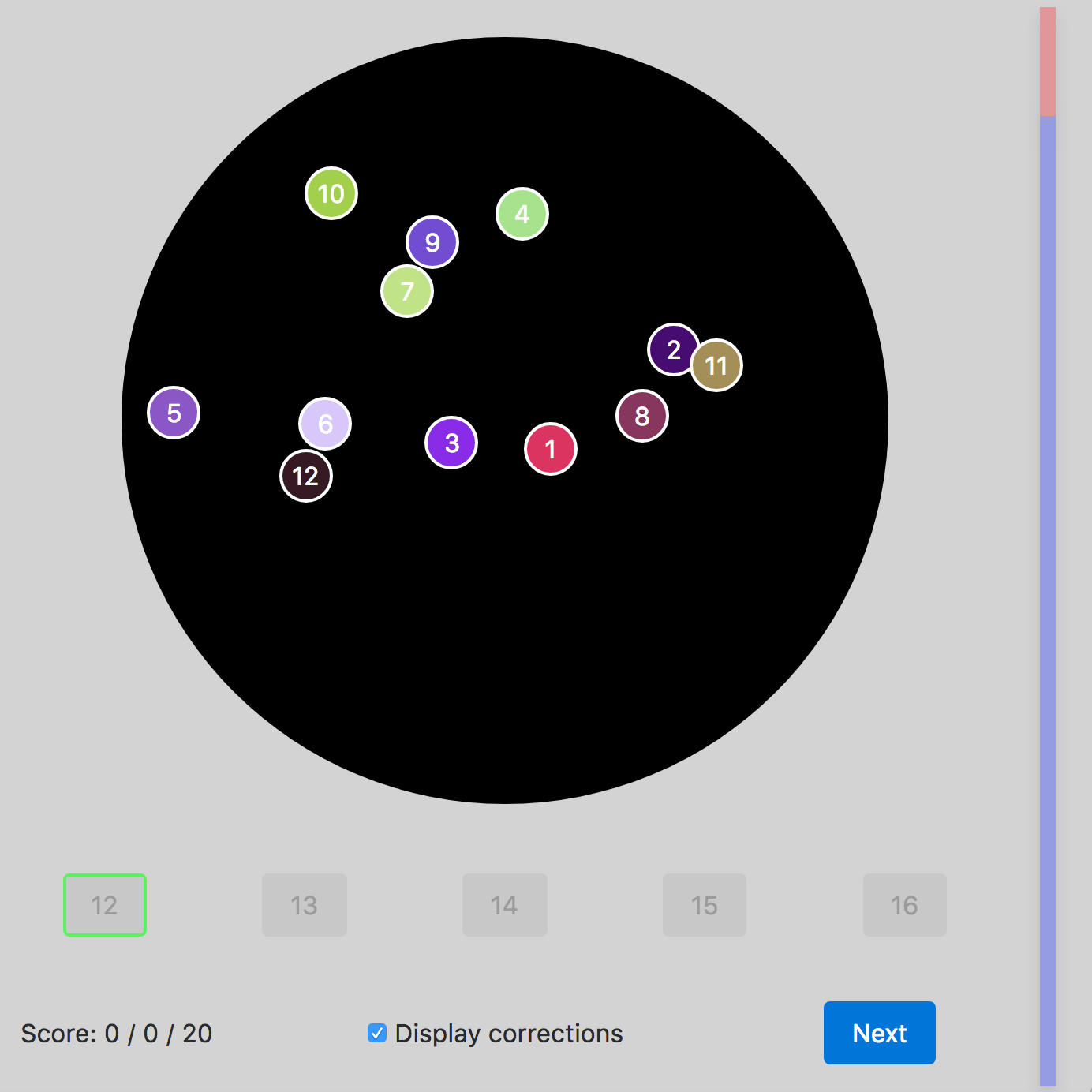 CUT-E - Moving dots