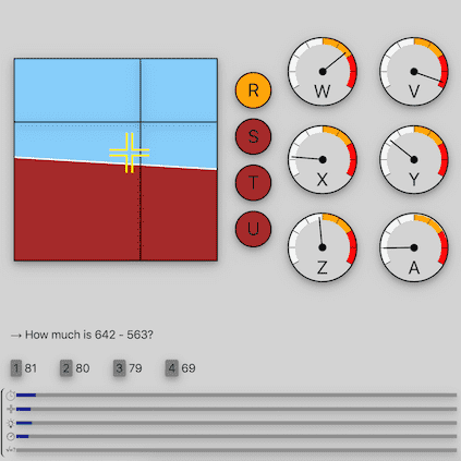 INTERPERSONAL - Multitasking test with instruments