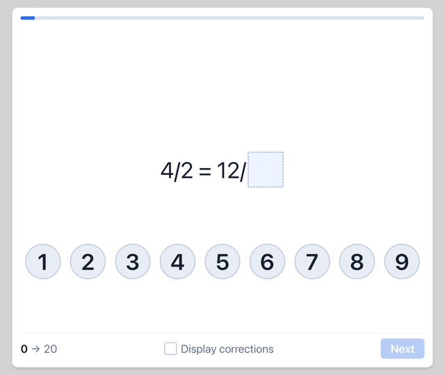 CUT-E - Numeracy - Airline pilot psychometric test online on Pilotest