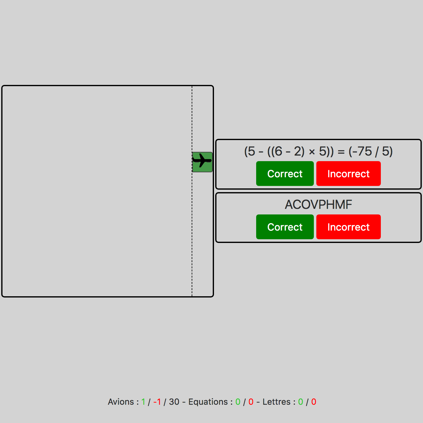 CUT-E - Runway multi-tasks